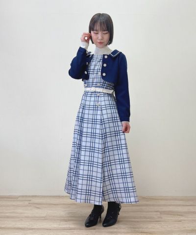 navy×white / 149cm