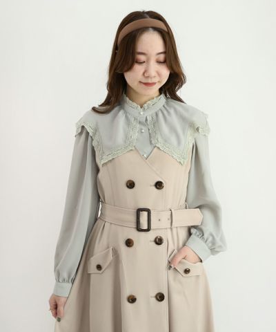 mint gray / 153cm