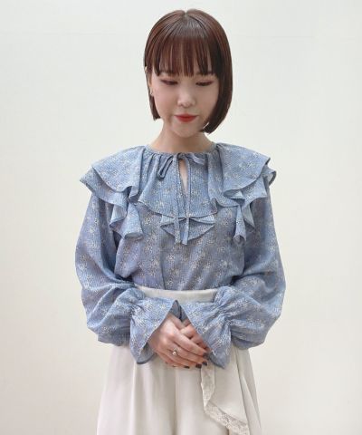 light blue×white / 149cm