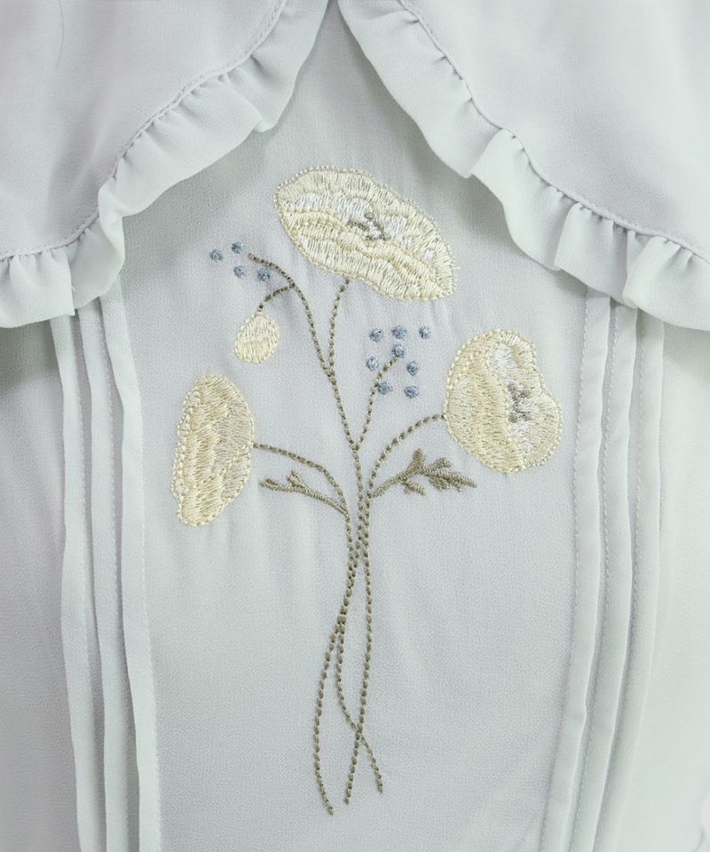 Bonjour diary　8Y 花刺繍付きワンピース BONJOUR DIARY 24AW 🌼9/25（WED）22:00 launch | Ron