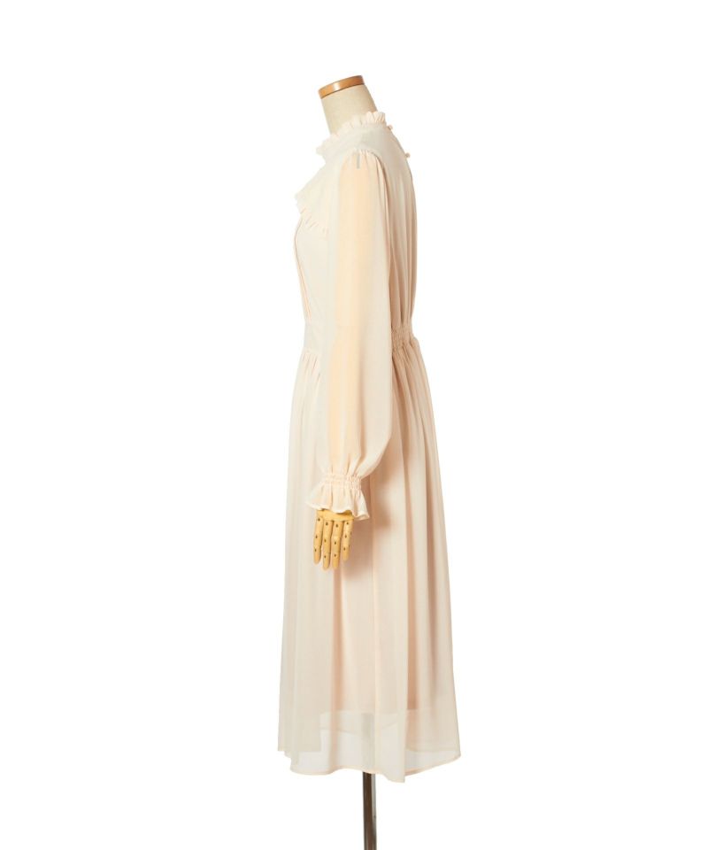 ポピーブーケ刺繍シアーワンピース/F i.n.t [45AE02j002] | F i.n.t