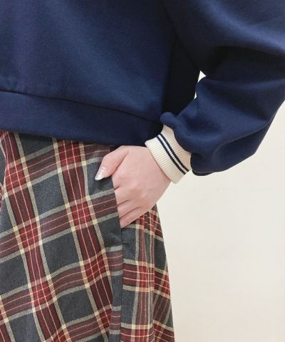 red×gray / 167cm