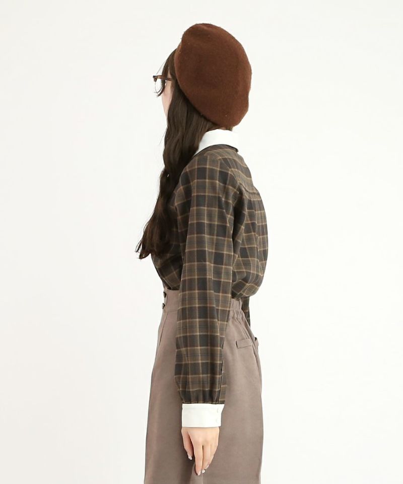 beige×brown / 162cm
