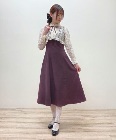dark purple / 166cm