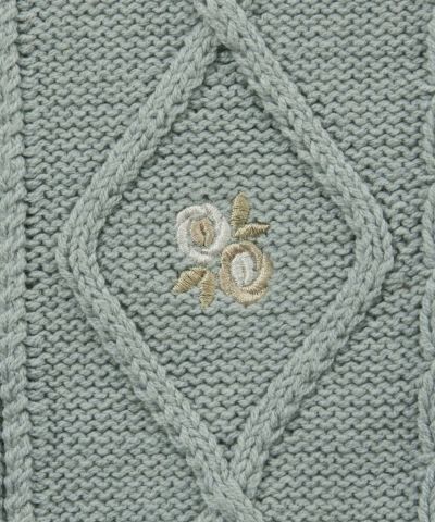 刺繍アップ (mint)
