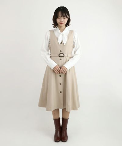 light beige / 158cm