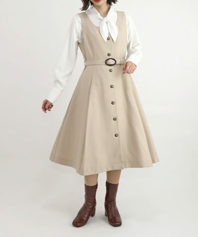 light beige / 158cm