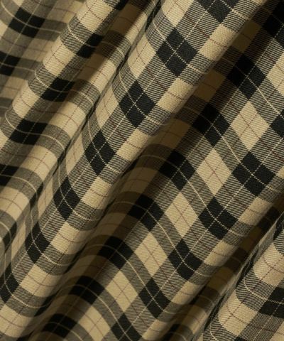 Fabric up (beige×black)