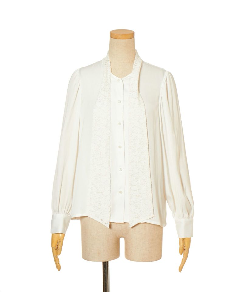 Untied bow tie (off white)