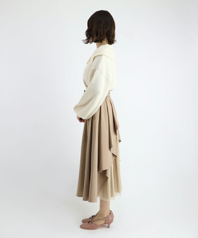 light beige / 158cm