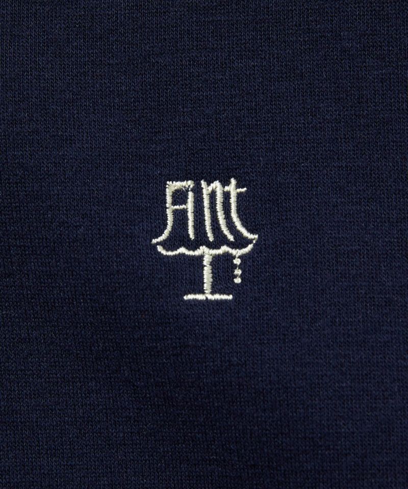 刺繍アップ (navy)