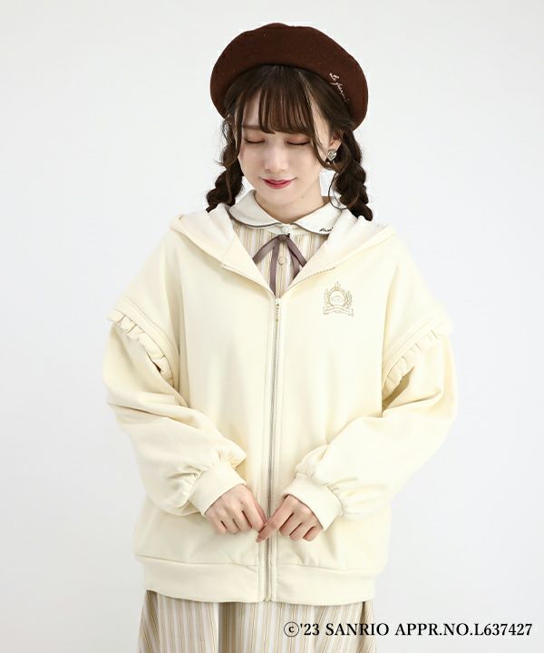 フリル使いパーカー/ポムポムプリン/F i.n.t [45AI04j004] | F i.n.t