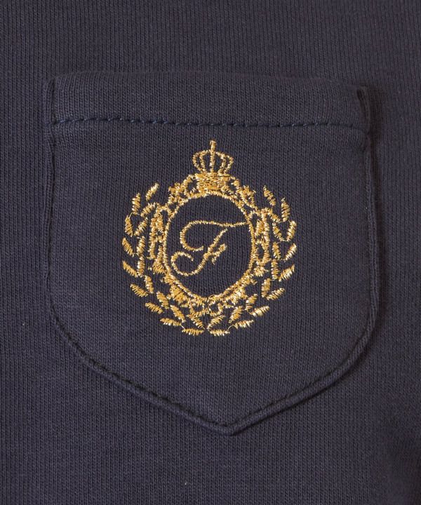 Embroidery up (navy)