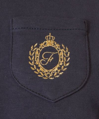 Embroidery up (navy)