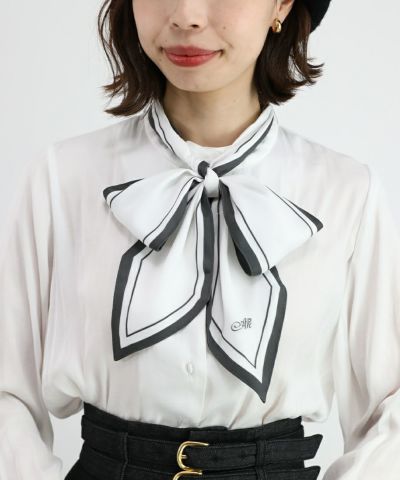 off white×black / 158cm