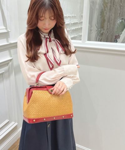 ivory×red / 150cm