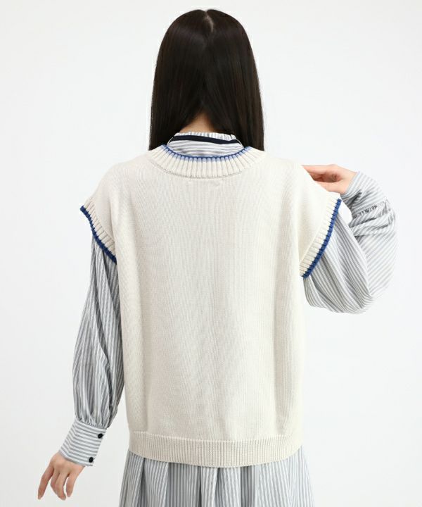 off white × blue / 162cm
