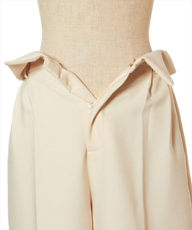 Front zipper (ivory)