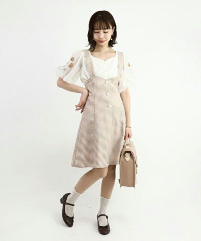 orange×white / 158cm
