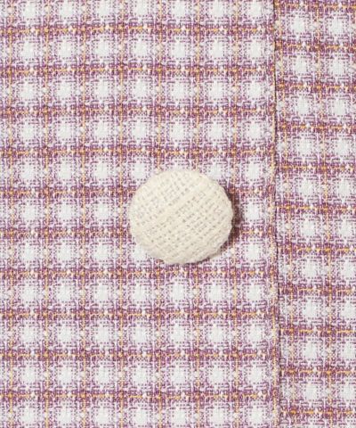 button (lavender×white)