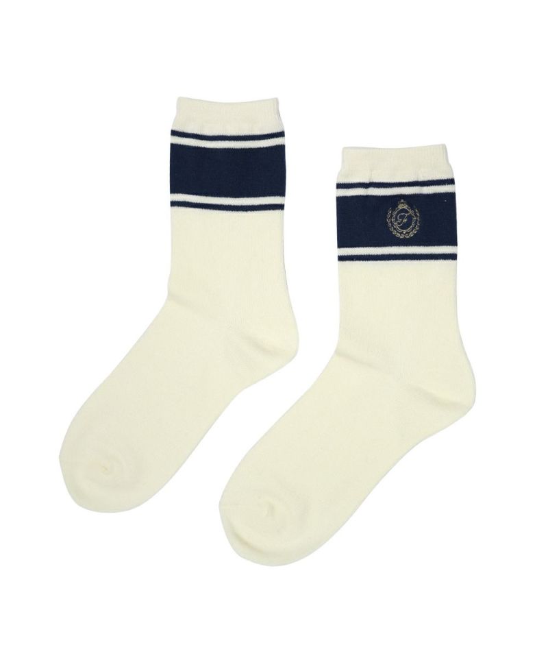 ivory×navy