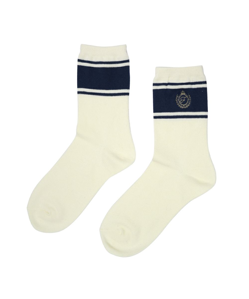 ivory×navy