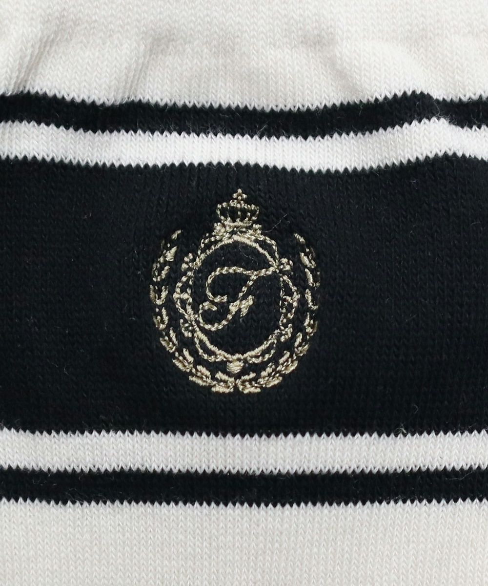 刺繍 (off white×black)