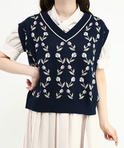 navy×white / 162cm