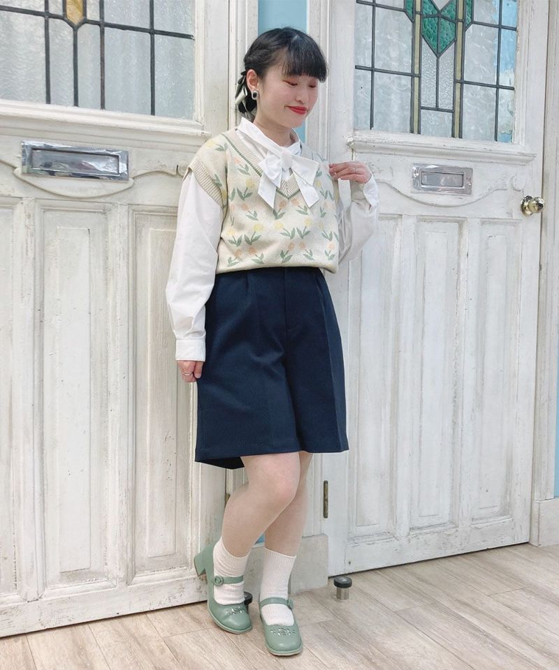 beige×green / 146cm