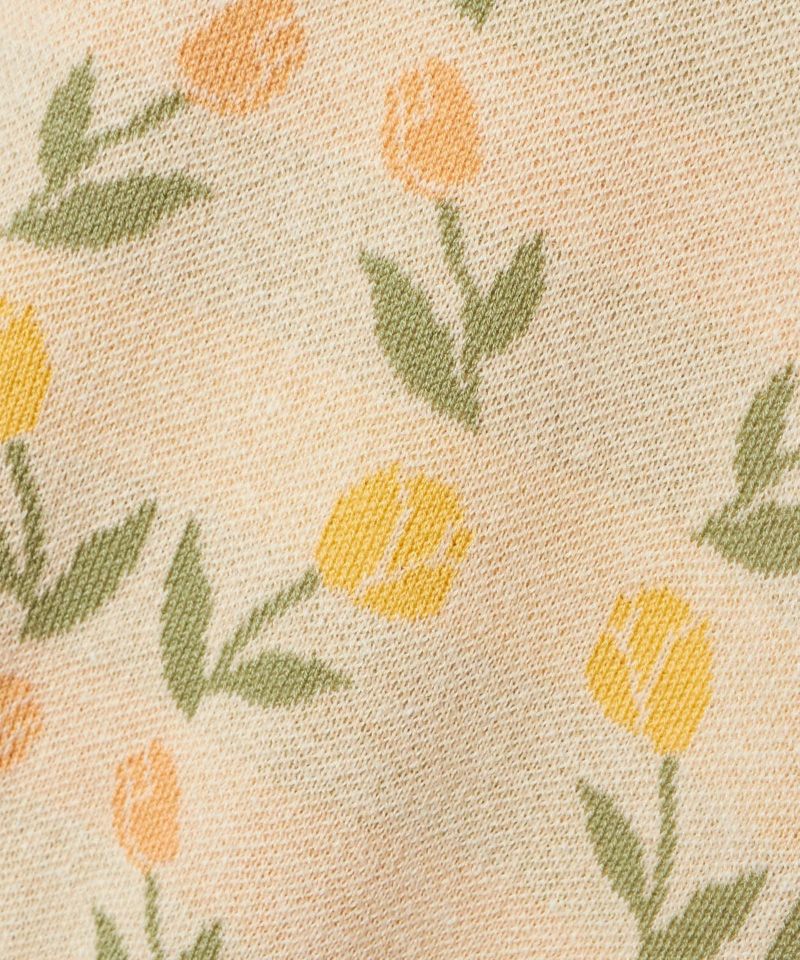 生地アップ (beige×green)
