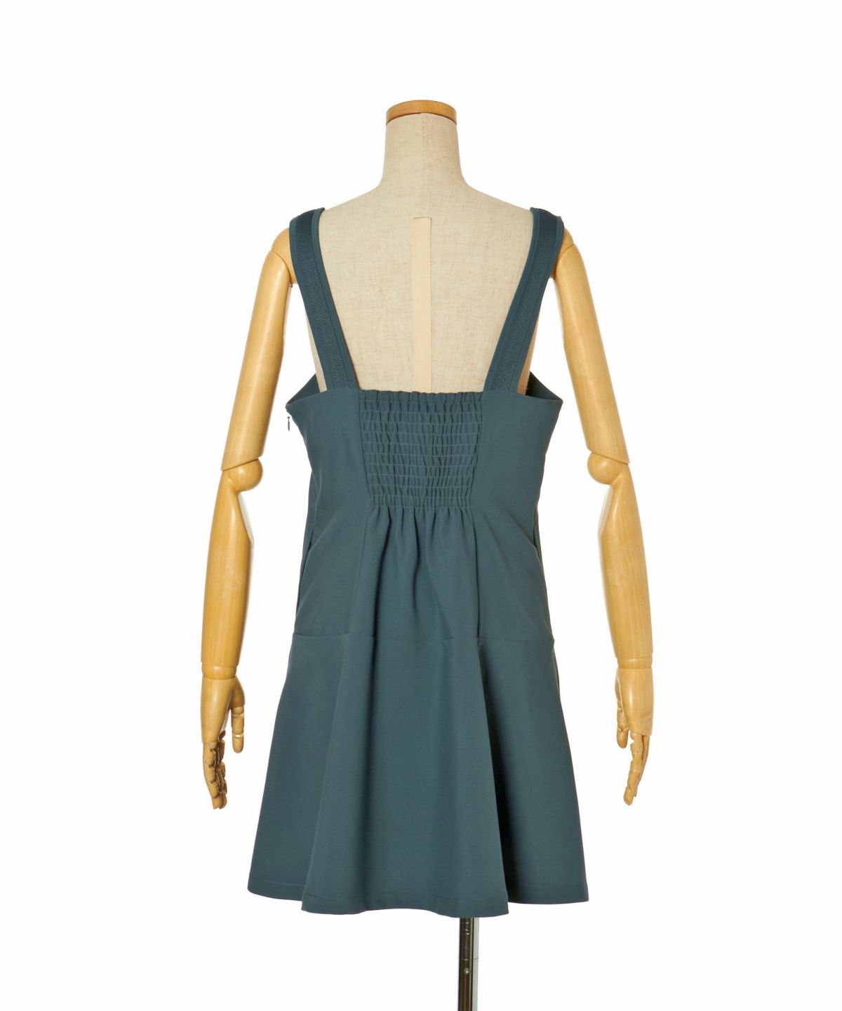 バック (blue green)