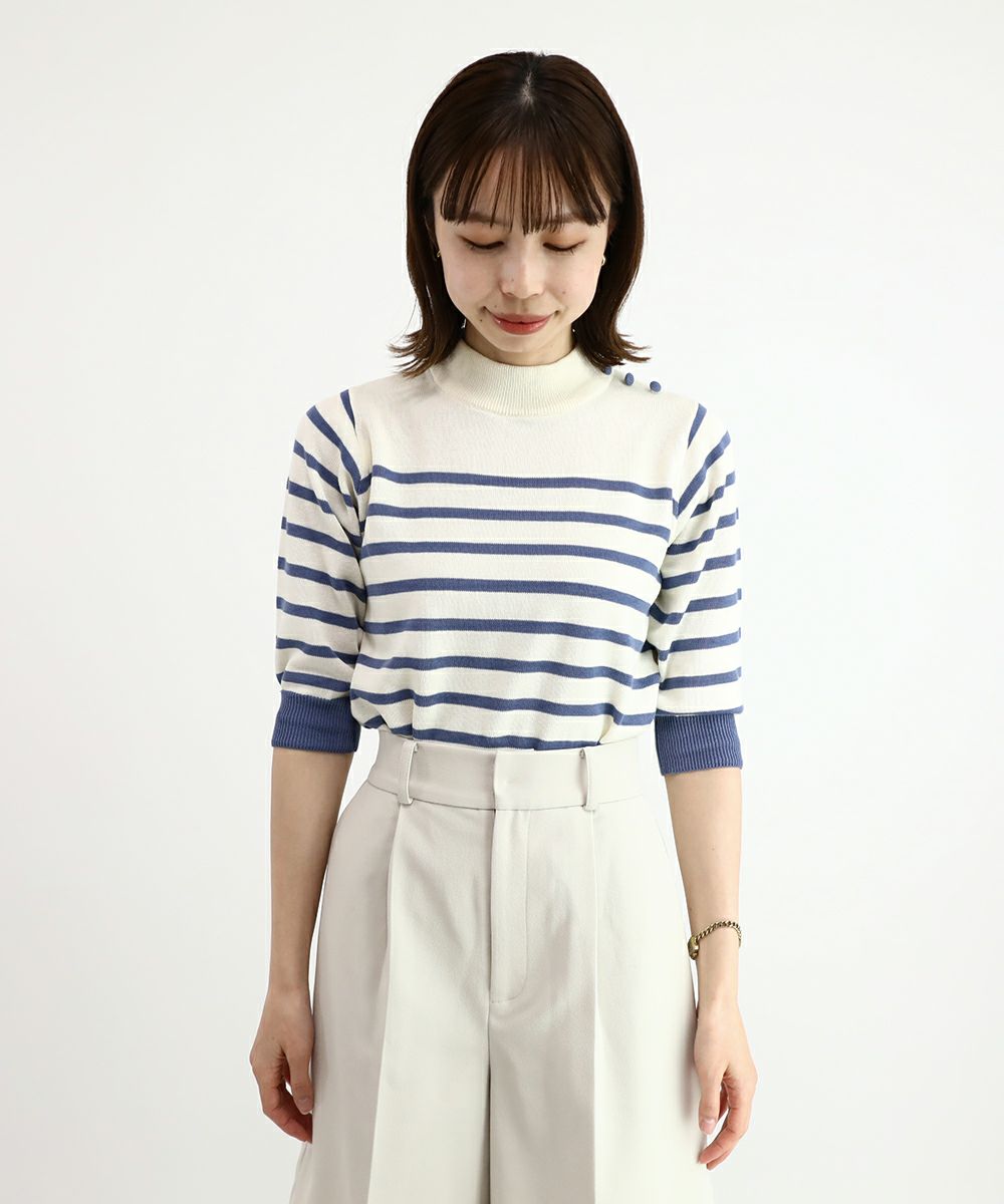 off white×blue / 158cm