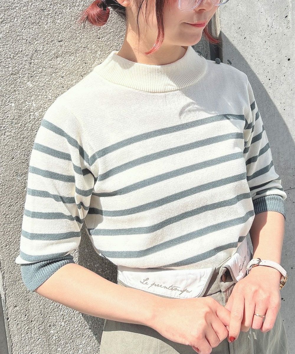 off white×green / 148cm