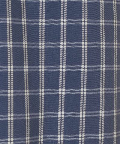 Fabric up (blue x white)