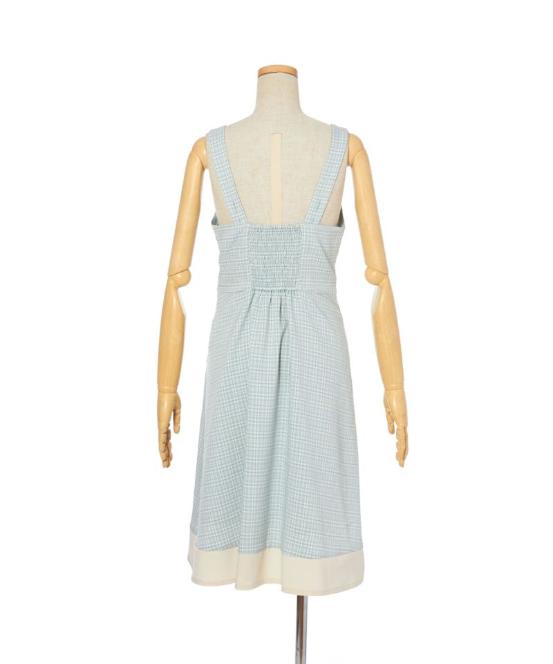 Back (light green x white)