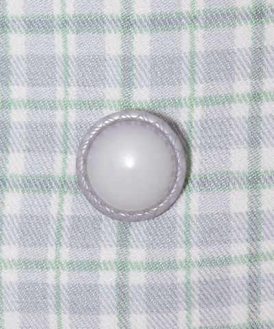 Button up (light green×white)