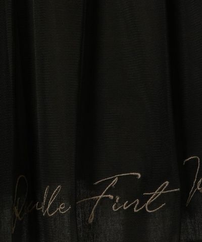 Embroidery up (black)