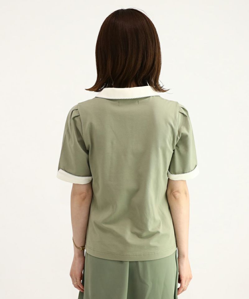 olivegreen / 158cm / 裾を出した状態