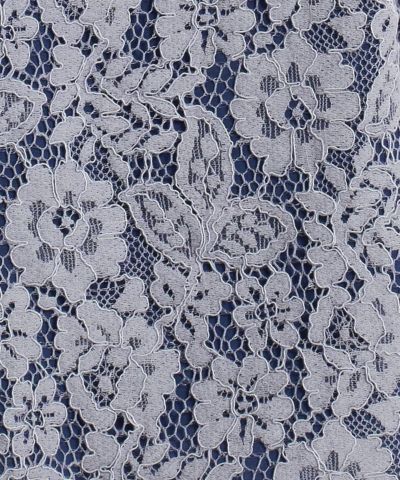 lace fabric (blue)