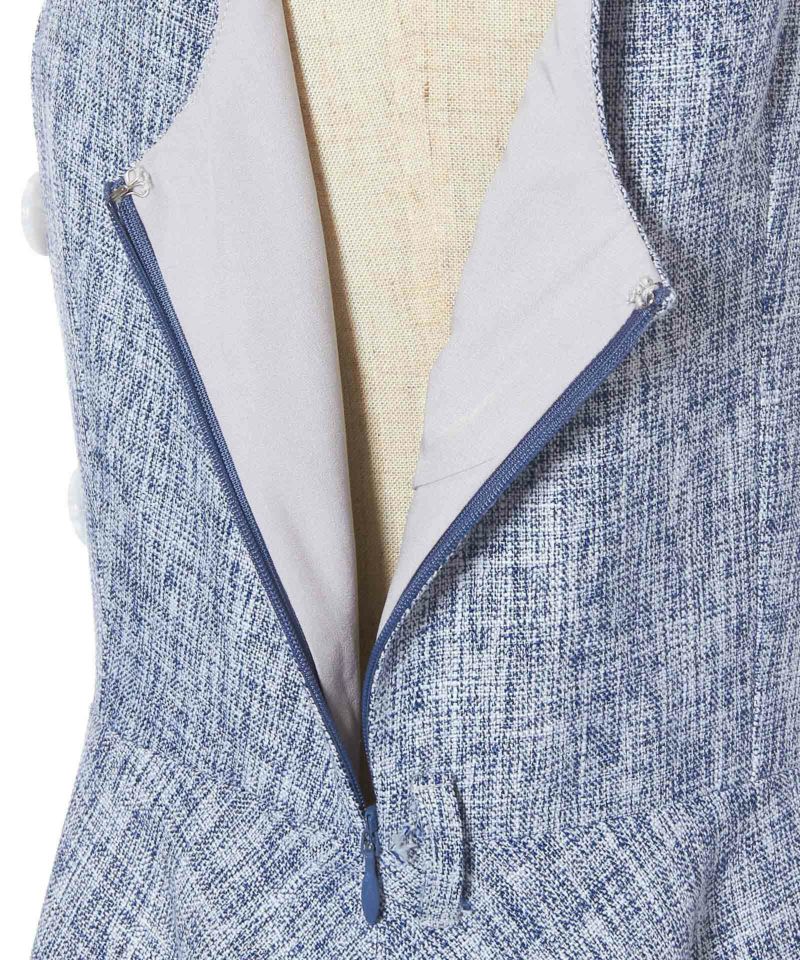 Side fastener (blue)