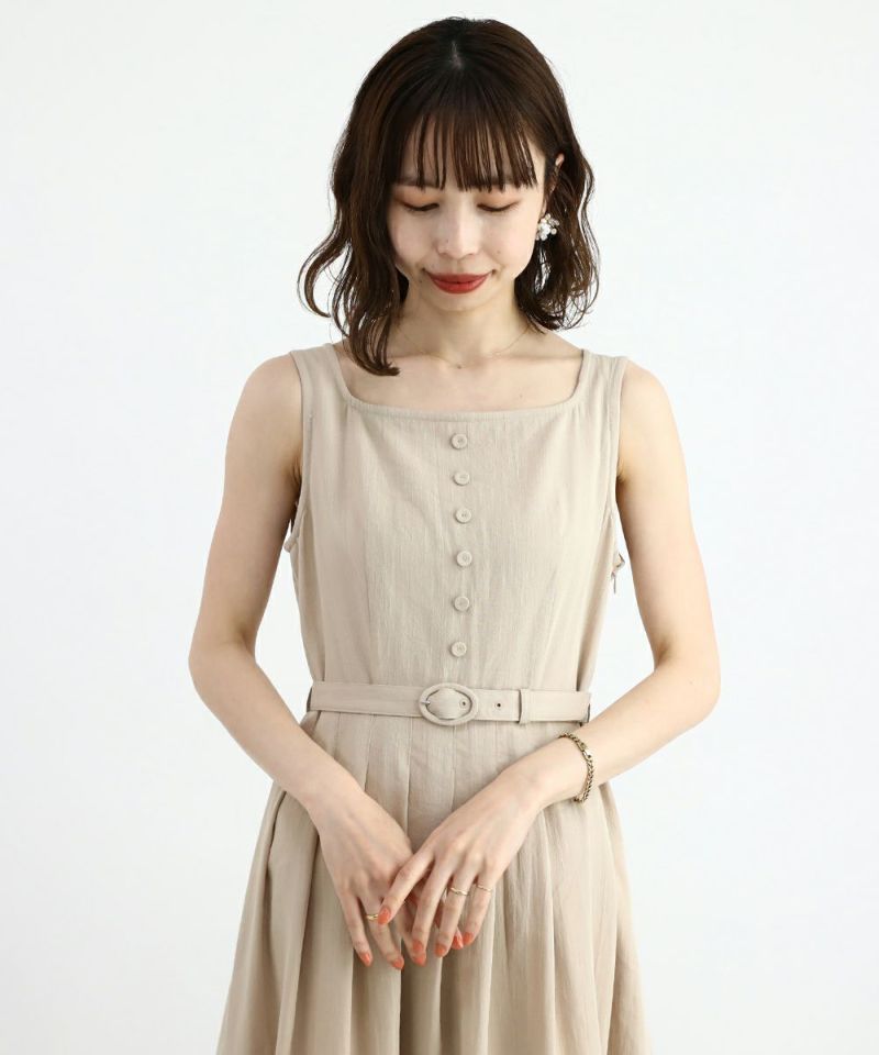 light beige / 158cm / ワンピースのみの着用
