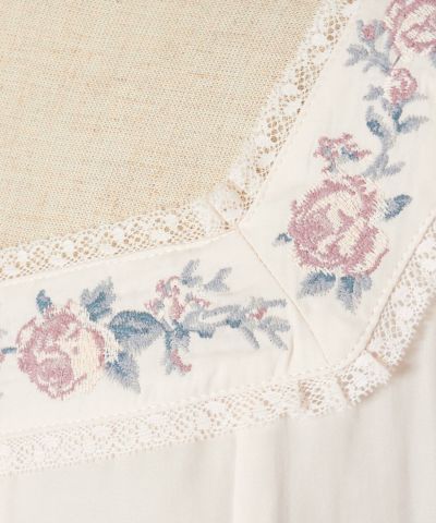 刺繡アップ (pink × pink)