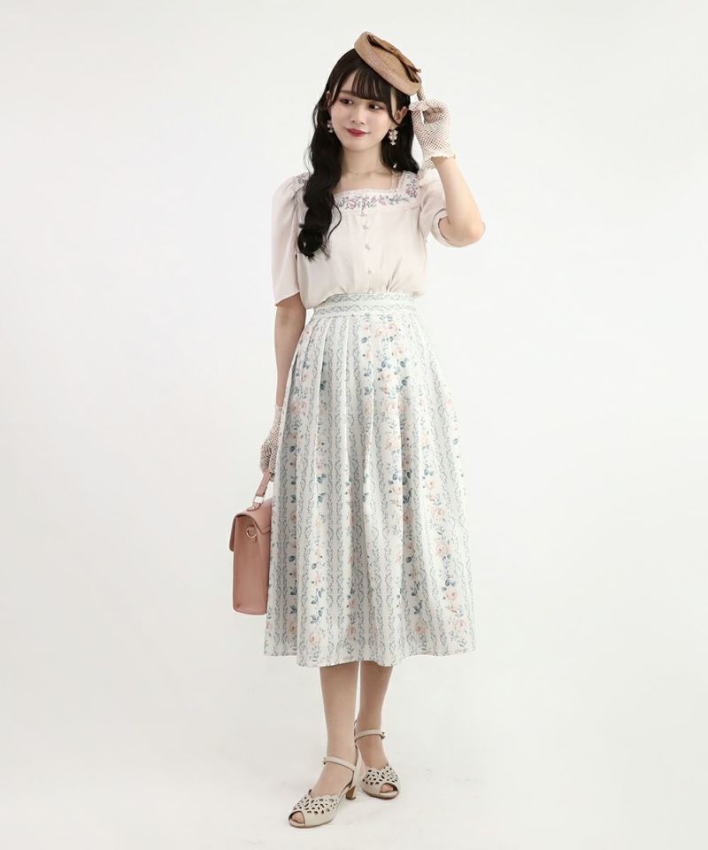 ivory × pink / 162cm