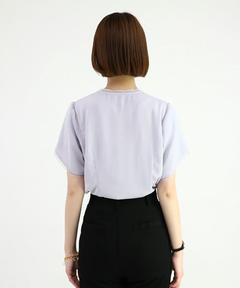 lavender / 165cm / layered with lace inner