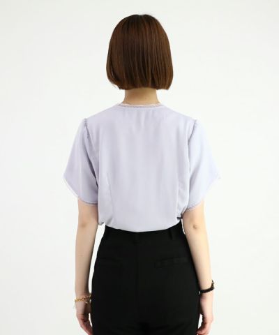 lavender / 165cm / layered with lace inner