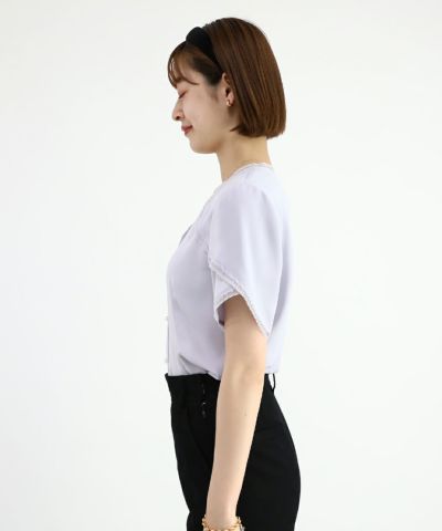 lavender / 165cm / layered with lace inner
