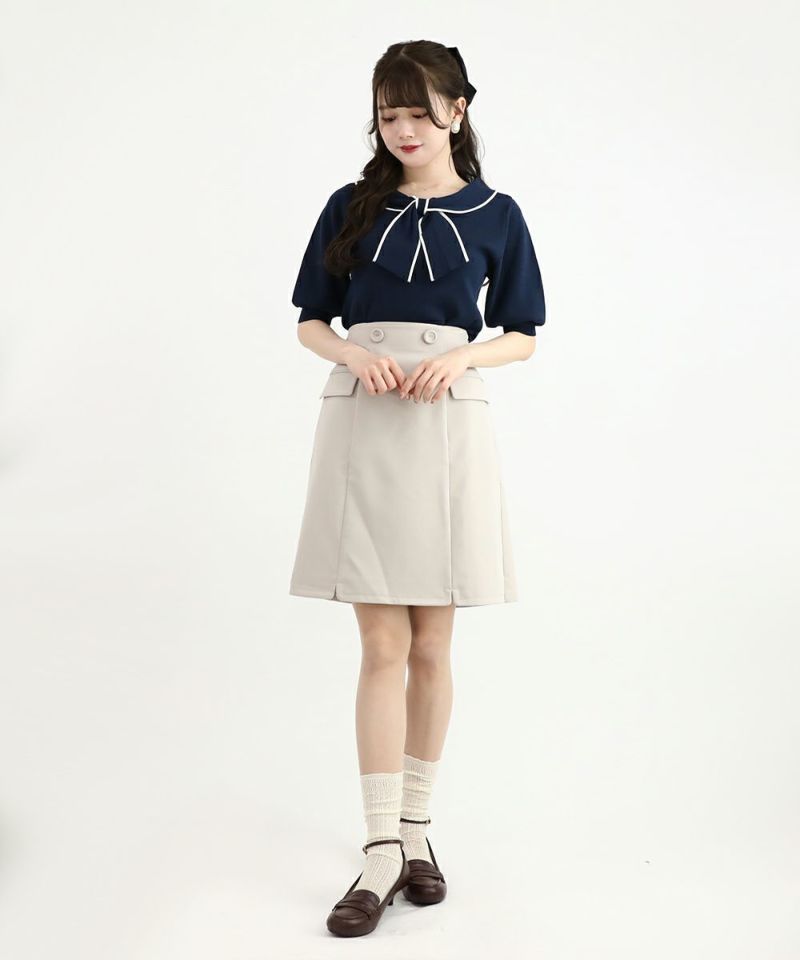 navy×white / 162cm