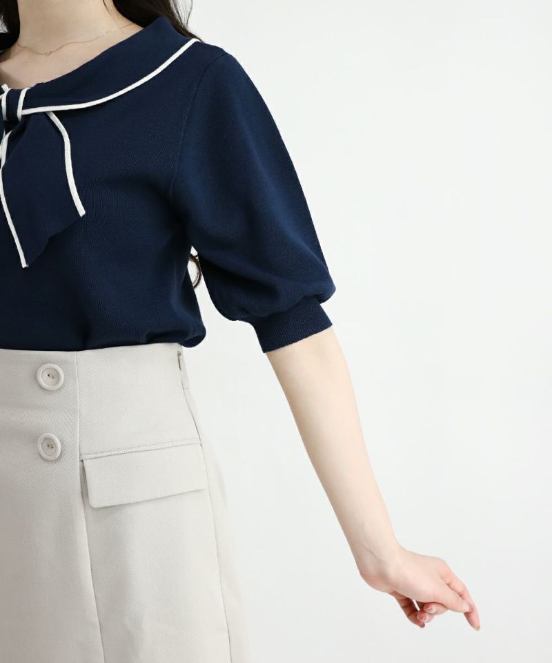 navy×white / 162cm