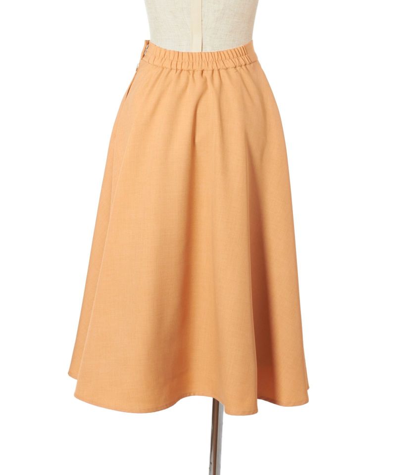 Back without corset belt (orange)