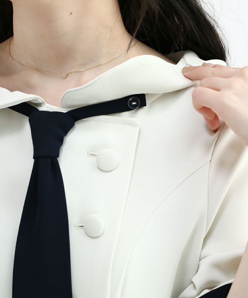 off white / 162cm / Ties
